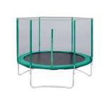 Батут с защитной сеткой "Trampoline 6" диаметр 1,8 м зелёный