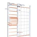 ДСК PERFETTO SPORT "Scala in legno con rete 1" bianco-naturale PS-128