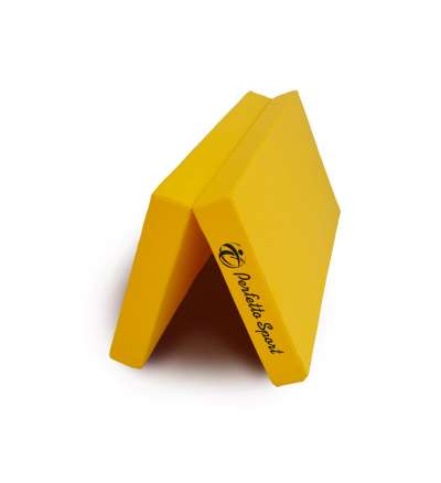 Мат № 10 (100 х 150 х 10) складной 1 сложение "PERFETTO SPORT" жёлтый Мат № 10 (100 х 150 х 10) складной 1 сложение "PERFETTO SPORT" жёлтый