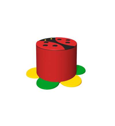 Пуфик "Божья коровка" ДМФ-МК-01.11.00