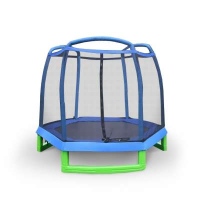 Батут с защитной сеткой "PERFETTO SPORT 7" диаметр 2,1 м