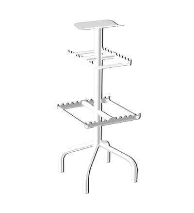 Стойка для хранения аксессуаров белый МВ 1.04