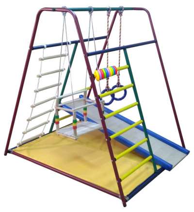 ДСК "Вертикаль" Весёлый Малыш MINI горка мягкий бортик ДСК "Вертикаль" Весёлый Малыш MINI горка мягкий бортик