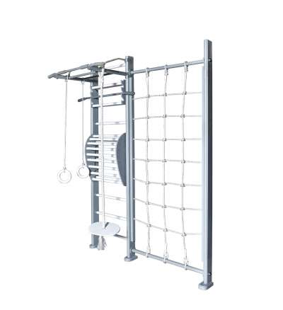 ДСК PERFETTO SPORT "Scala in legno con rete 1"grigio PS-127