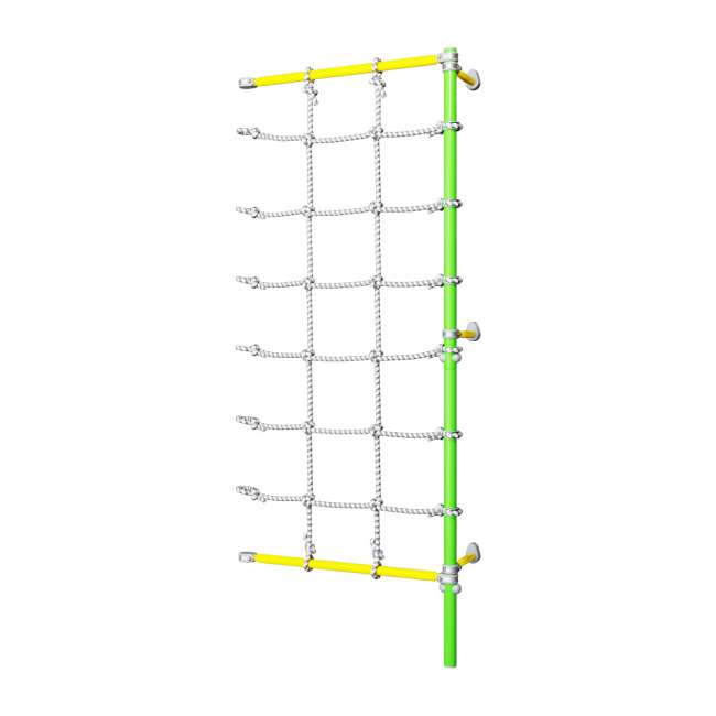 Комплект с канатным лазом пристенный Romana Dop7 (6.18.00-45) зелёное яблоко